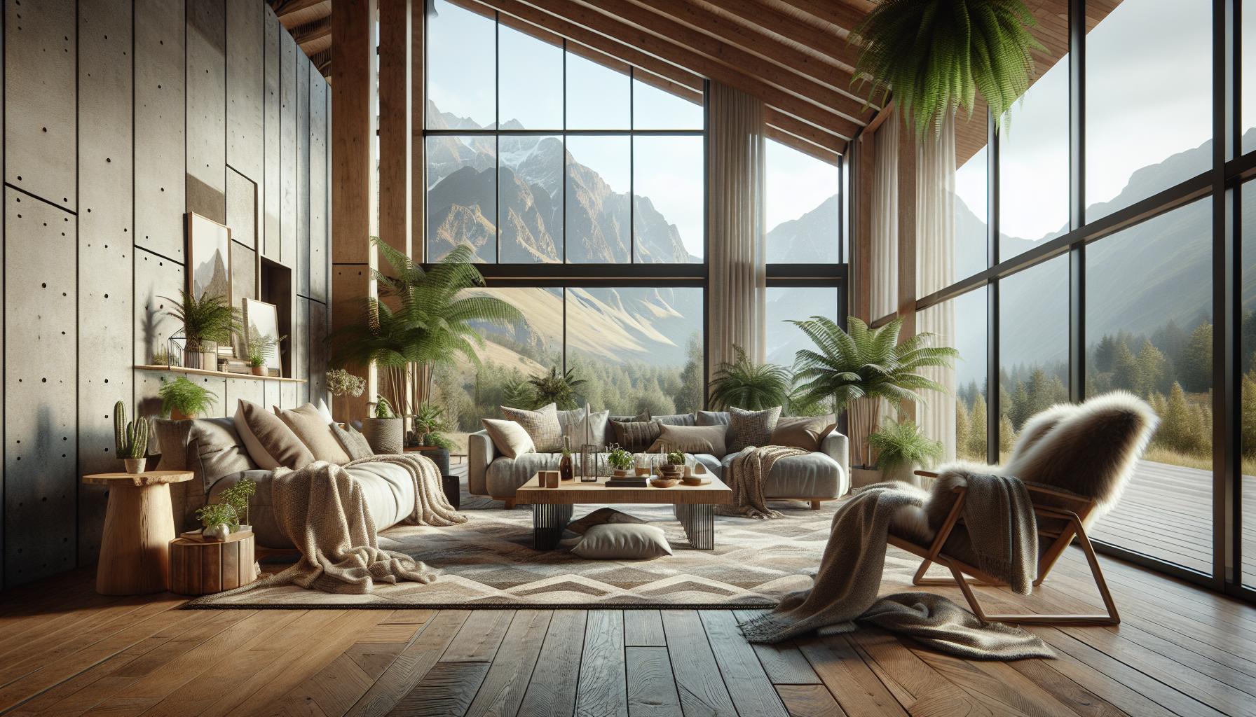 modern mountain home interior design ideas